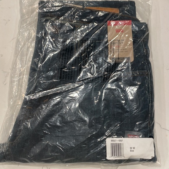 NWT Men’s Levi’s 527 Slim Bootcut jeans. Color: Andi. 32x32 - Picture 2 of 4